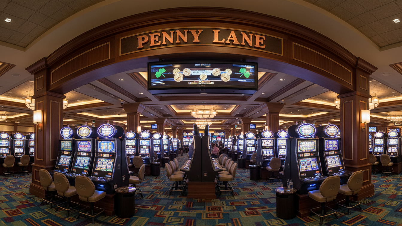 Happy anthropomorphic penny slot 